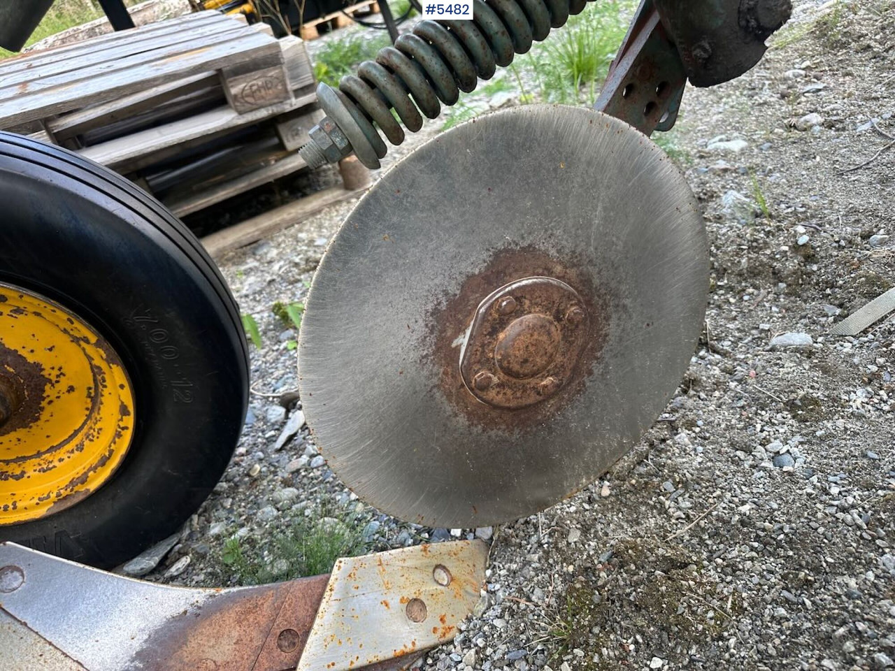 Μίσθωση  Øverum CV 398 H 3-furrow reversible plow Øverum CV 398 H 3-furrow reversible plow: φωτογραφία 12