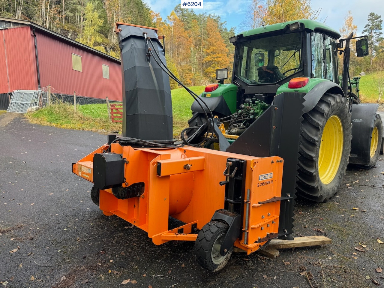 Westbjørn S-2450 MK IV Snow Blower. Only used for 6 hours. - Κοινοτικο όχημα/ Ειδικό όχημα: φωτογραφία 2 Westbjørn S-2450 MK IV Snow Blower. Only used for 6 hours. - Κοινοτικο όχημα/ Ειδικό όχημα: φωτογραφία 2