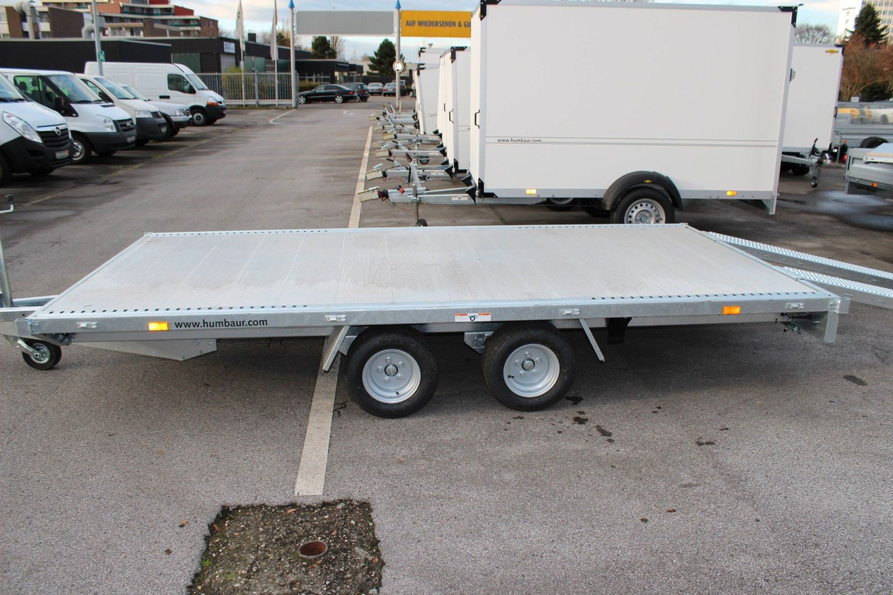 Ρυμούλκα αυτοκινητάμαξα Humbaur Universal 3000 Alu Bordwände Fahrzeugtransport: φωτογραφία 16
