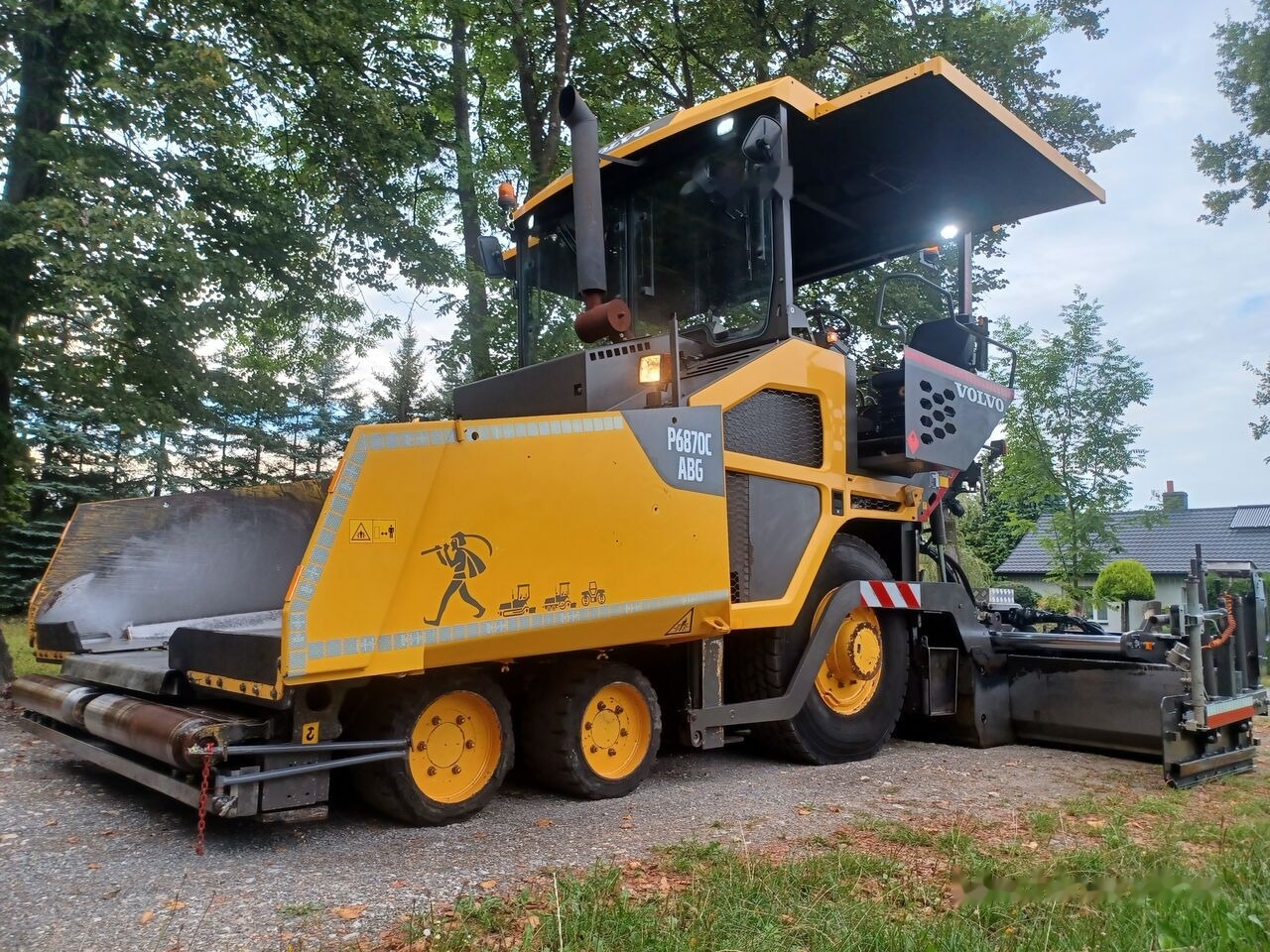 Volvo-ABG P6870C - Διαστρωτήρας ασφάλτου: φωτογραφία 5 Volvo-ABG P6870C - Διαστρωτήρας ασφάλτου: φωτογραφία 5