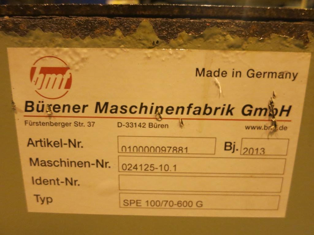 BMT SPE100/10-600G - Εργαλειομηχανή: φωτογραφία 3 BMT SPE100/10-600G - Εργαλειομηχανή: φωτογραφία 3