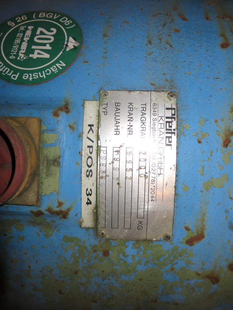 PFEIFER PSE350x5500 - Γερανός: φωτογραφία 4 PFEIFER PSE350x5500 - Γερανός: φωτογραφία 4