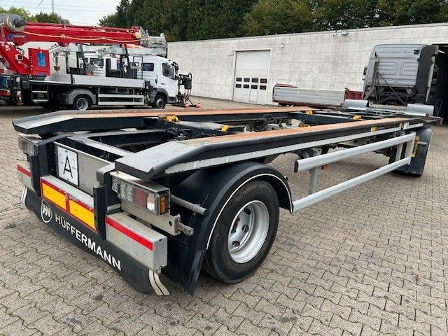 Hüffermann Container-Anhänger mit 2 Achsen - Τρέιλερ: φωτογραφία 1 Hüffermann Container-Anhänger mit 2 Achsen - Τρέιλερ: φωτογραφία 1