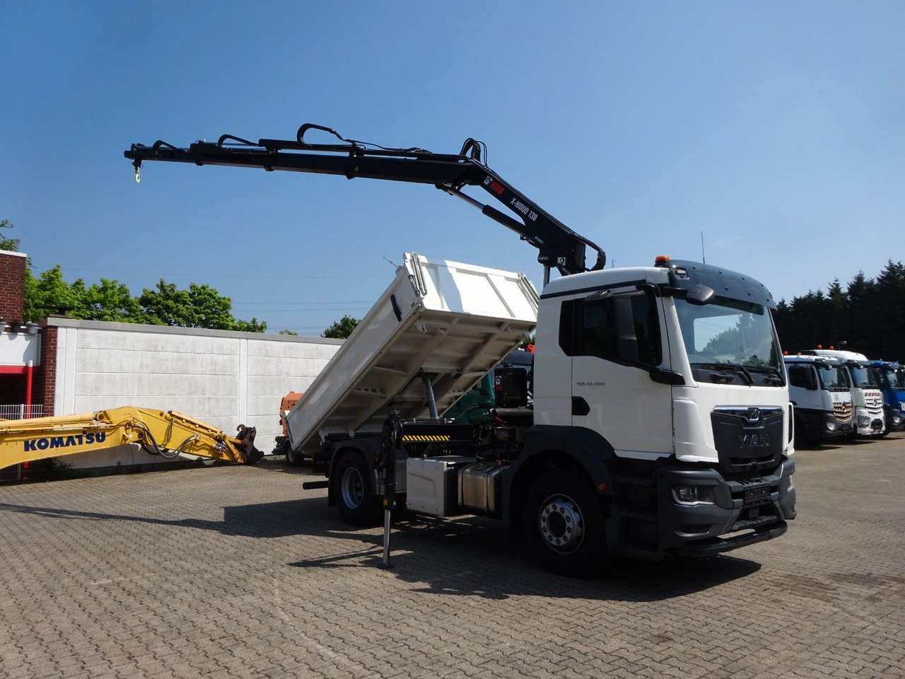 MAN 22.400 TGS + HIAB X-HIDUO 138 Kran - Φορτηγό με γερανό: φωτογραφία 5 MAN 22.400 TGS + HIAB X-HIDUO 138 Kran - Φορτηγό με γερανό: φωτογραφία 5