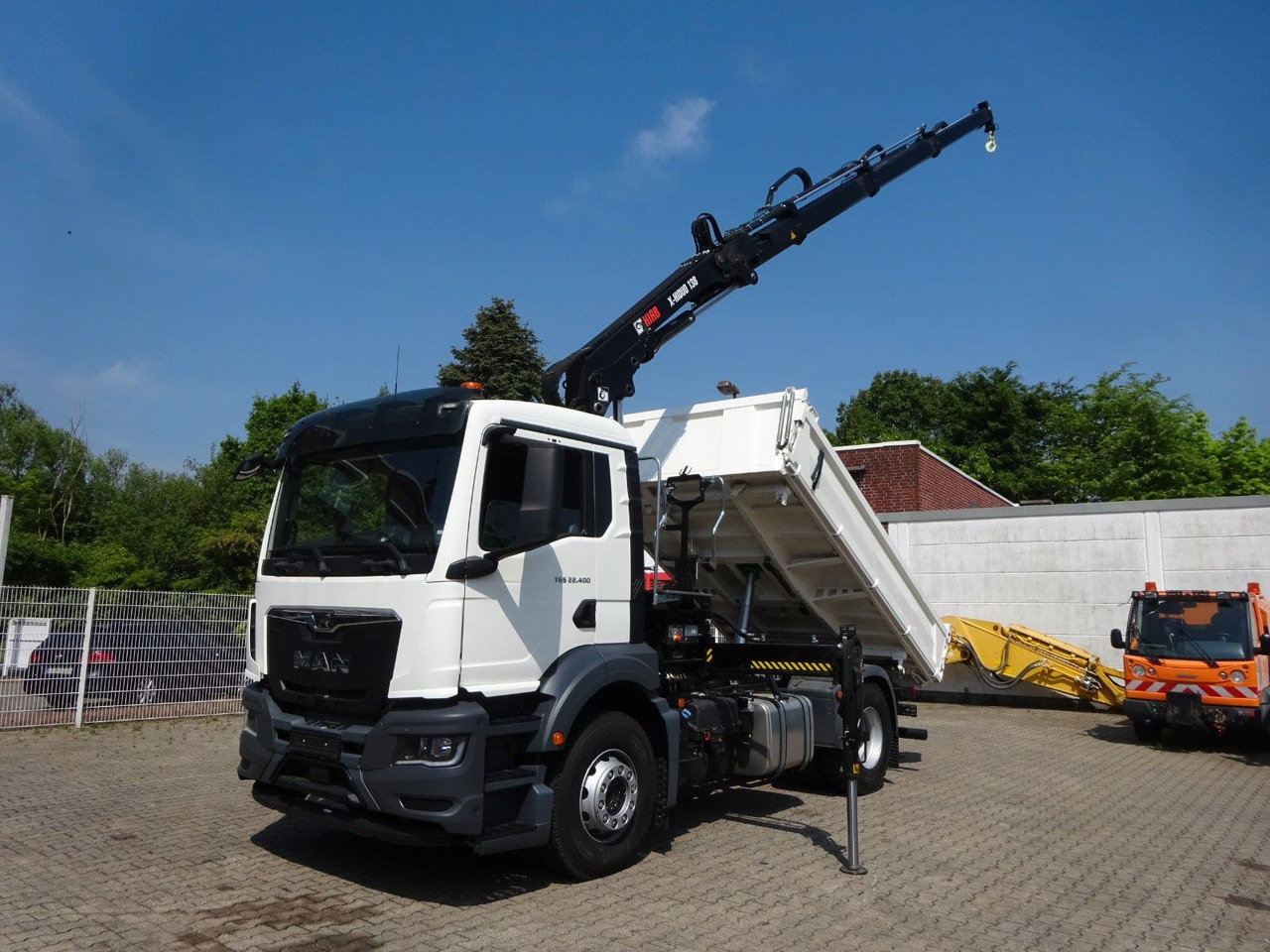 MAN 22.400 TGS + HIAB X-HIDUO 138 Kran - Φορτηγό με γερανό: φωτογραφία 1 MAN 22.400 TGS + HIAB X-HIDUO 138 Kran - Φορτηγό με γερανό: φωτογραφία 1