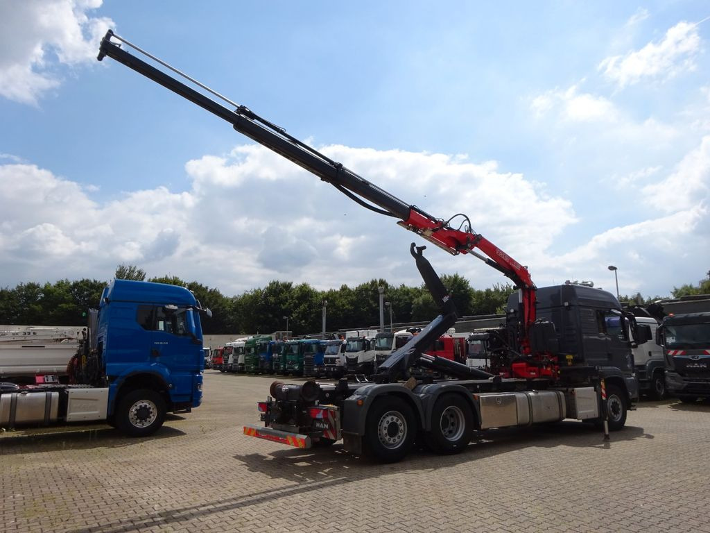 MAN 26.500 Abroller + Fassi F125A Kran 6x2-4 Allrad MAN 26.500 Abroller + Fassi F125A Kran 6x2-4 Allrad - Φορτηγό φόρτωσης γάντζου, Φορτηγό με γερανό: φωτογραφία 5 MAN 26.500 Abroller + Fassi F125A Kran 6x2-4 Allrad MAN 26.500 Abroller + Fassi F125A Kran 6x2-4 Allrad - Φορτηγό φόρτωσης γάντζου, Φορτηγό με γερανό: φωτογραφία 5