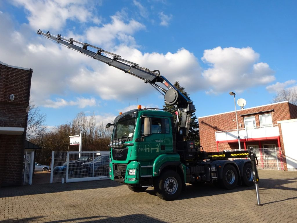 MAN 26.500 TGS SZM + NEU HIAB 258 Kran 7 x Hydr. - Φορτηγό με γερανό, Τράκτορας: φωτογραφία 3 MAN 26.500 TGS SZM + NEU HIAB 258 Kran 7 x Hydr. - Φορτηγό με γερανό, Τράκτορας: φωτογραφία 3