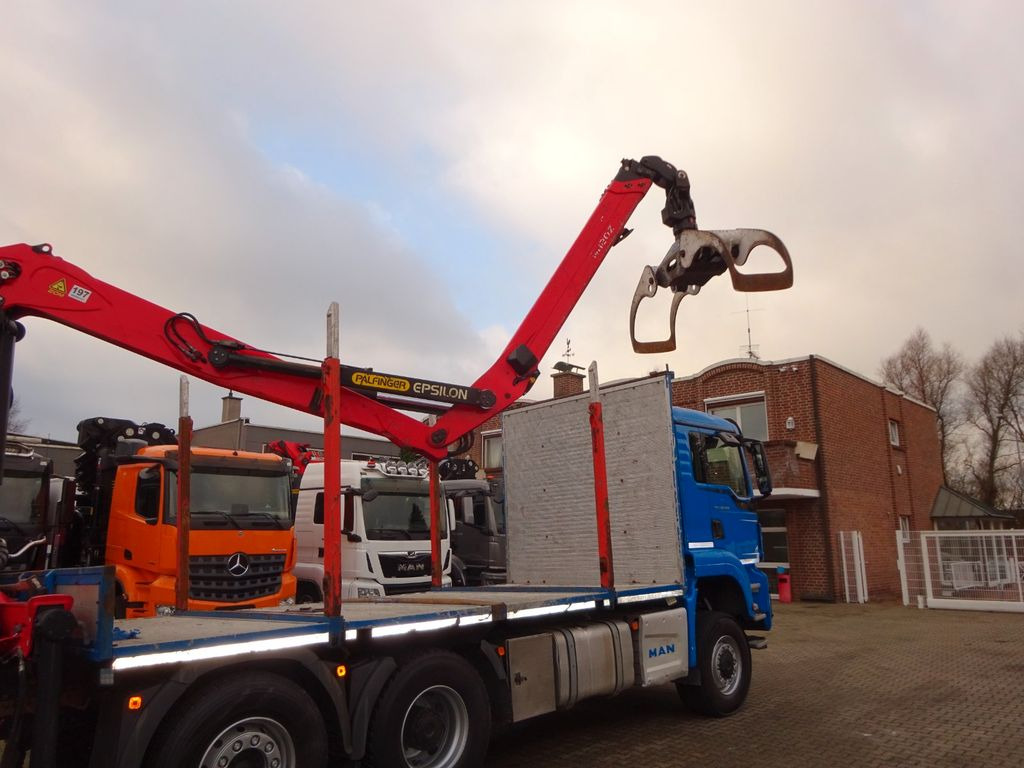 MAN 28.500 TGS mit EPSILON-Kran+Achleitner Anhänger MAN 28.500 TGS Allrad. HOLZZUG EPSILON-Kran GREIFER - Φορτηγό ξυλείας, Φορτηγό με γερανό: φωτογραφία 5 MAN 28.500 TGS mit EPSILON-Kran+Achleitner Anhänger MAN 28.500 TGS Allrad. HOLZZUG EPSILON-Kran GREIFER - Φορτηγό ξυλείας, Φορτηγό με γερανό: φωτογραφία 5