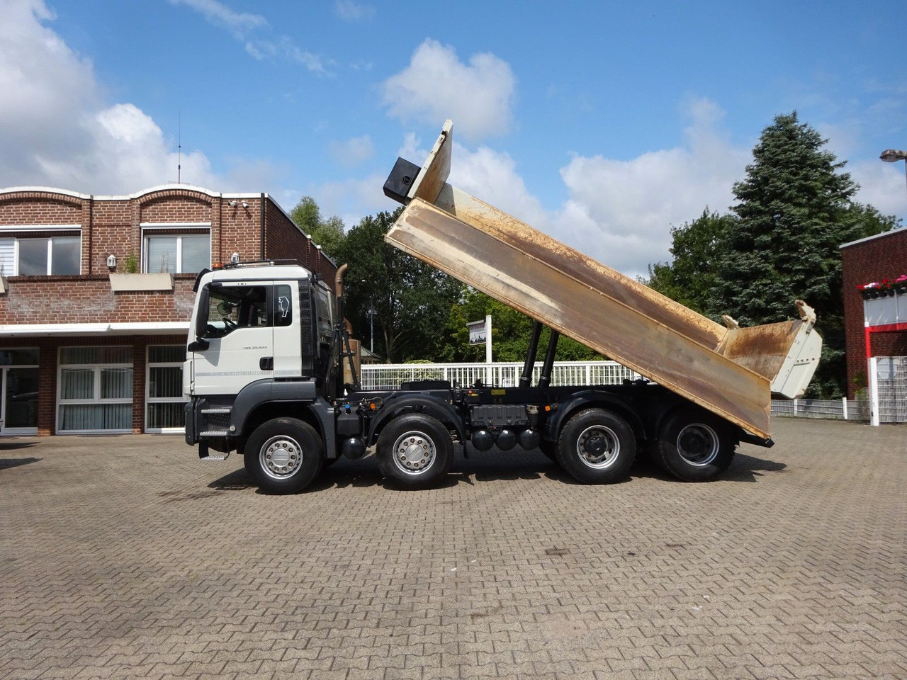 MAN 35.470 TGS MEILLER 3Skipper + Bordmatik 8x4 - Φορτηγό ανατρεπόμενο: φωτογραφία 4 MAN 35.470 TGS MEILLER 3Skipper + Bordmatik 8x4 - Φορτηγό ανατρεπόμενο: φωτογραφία 4