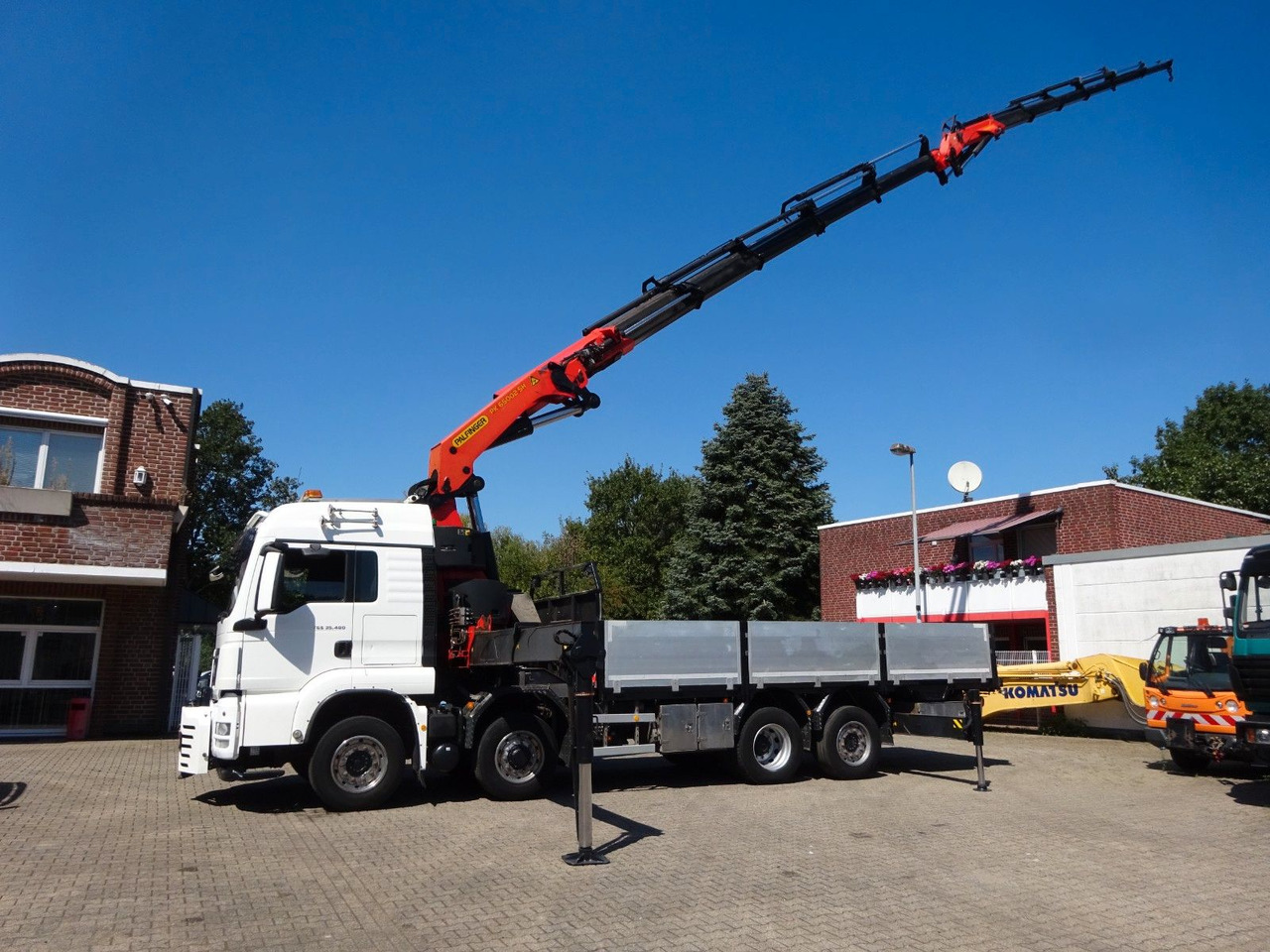 MAN 35.480 HYDRO TGS Pritsche + PK 65002 Kran 8x2-4 - Φορτηγό με γερανό: φωτογραφία 5 MAN 35.480 HYDRO TGS Pritsche + PK 65002 Kran 8x2-4 - Φορτηγό με γερανό: φωτογραφία 5