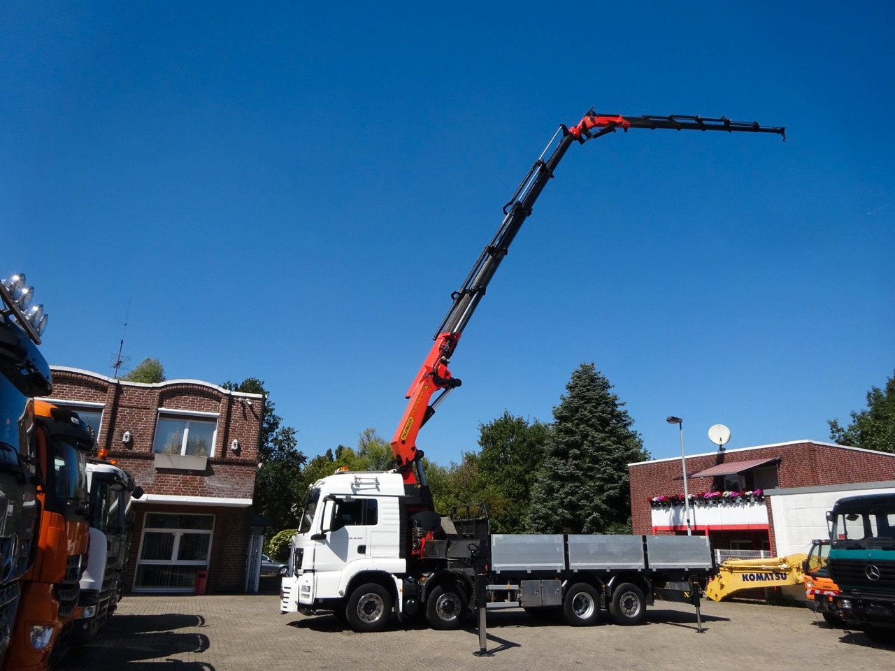 MAN 35.480 HYDRO TGS Pritsche + PK 65002 Kran 8x2-4 - Φορτηγό με γερανό: φωτογραφία 3 MAN 35.480 HYDRO TGS Pritsche + PK 65002 Kran 8x2-4 - Φορτηγό με γερανό: φωτογραφία 3