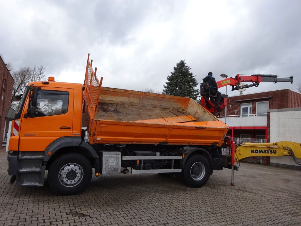 Mercedes-Benz 1833 Axor Kipper mit Kran Wechselsytem - Φορτηγό ανατρεπόμενο, Φορτηγό με γερανό: φωτογραφία 5 Mercedes-Benz 1833 Axor Kipper mit Kran Wechselsytem - Φορτηγό ανατρεπόμενο, Φορτηγό με γερανό: φωτογραφία 5