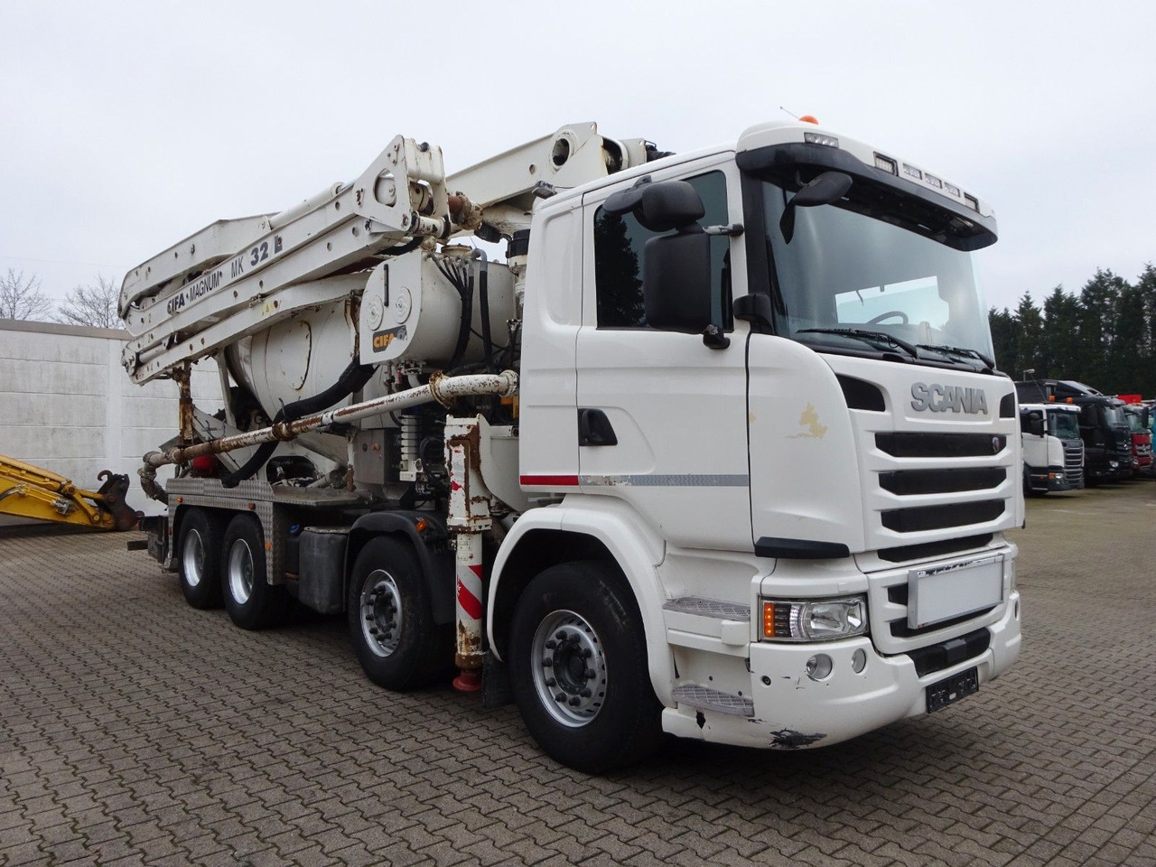 Scania PUMI CIFA 32 Meter 4 Knick. Scania PUMI CIFA 32 Meter 4 Knick * Betonpumpe - Αντλία σκυροδέματος: φωτογραφία 1 Scania PUMI CIFA 32 Meter 4 Knick. Scania PUMI CIFA 32 Meter 4 Knick * Betonpumpe - Αντλία σκυροδέματος: φωτογραφία 1