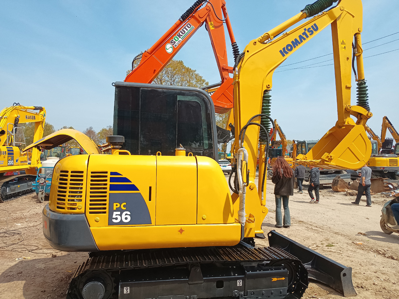 KOMATSU PC56-3 - Μίνι εκσκαφέας: φωτογραφία 3 KOMATSU PC56-3 - Μίνι εκσκαφέας: φωτογραφία 3