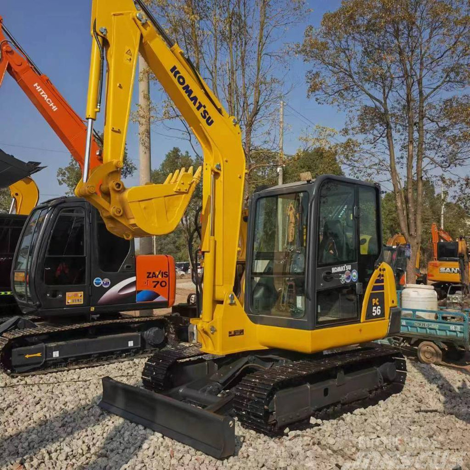 Komatsu PC 56 - Ερπυστριοφόρος εκσκαφέας: φωτογραφία 1 Komatsu PC 56 - Ερπυστριοφόρος εκσκαφέας: φωτογραφία 1
