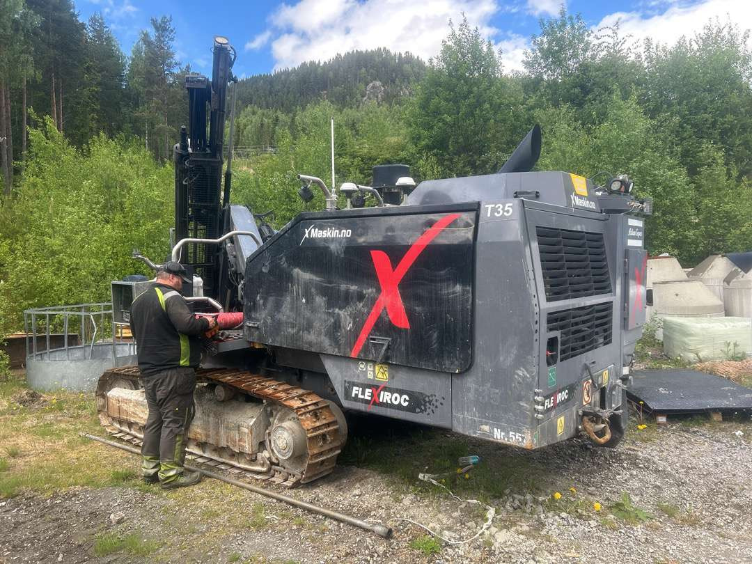 Γεωτρύπανο 2018 Atlas Copco T35 flexiroc R: φωτογραφία 1