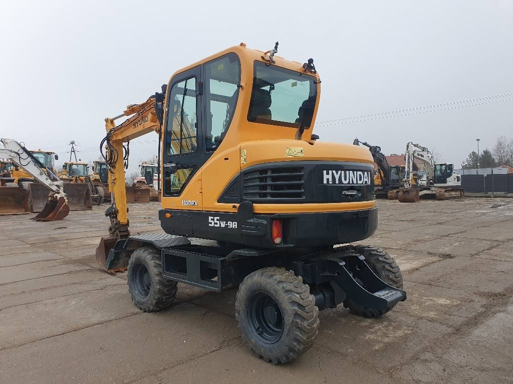Hyundai Robex 55 W-9 - Τροχοφόρος εκσκαφέας: φωτογραφία 4 Hyundai Robex 55 W-9 - Τροχοφόρος εκσκαφέας: φωτογραφία 4