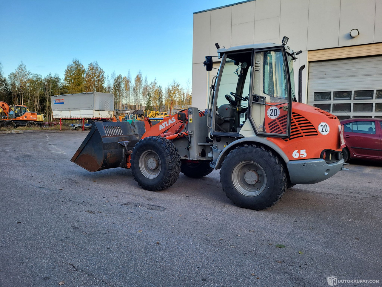 Atlas 65 Pyöräkuormaaja, 2005, Kouvola - Ελαστιχοφόρος φορτωτής: φωτογραφία 3 Atlas 65 Pyöräkuormaaja, 2005, Kouvola - Ελαστιχοφόρος φορτωτής: φωτογραφία 3