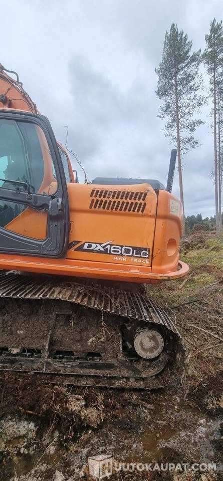 Doosan 160 LC, 2009, Diesel, 8 680 h Metsä alustainen kaivinkone, Leppävirta - Ερπυστριοφόρος εκσκαφέας: φωτογραφία 3 Doosan 160 LC, 2009, Diesel, 8 680 h Metsä alustainen kaivinkone, Leppävirta - Ερπυστριοφόρος εκσκαφέας: φωτογραφία 3