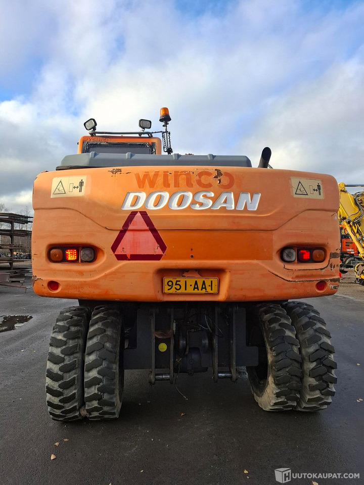 Doosan DX160W, 2009, Sonkajärvi - Τροχοφόρος εκσκαφέας: φωτογραφία 4 Doosan DX160W, 2009, Sonkajärvi - Τροχοφόρος εκσκαφέας: φωτογραφία 4