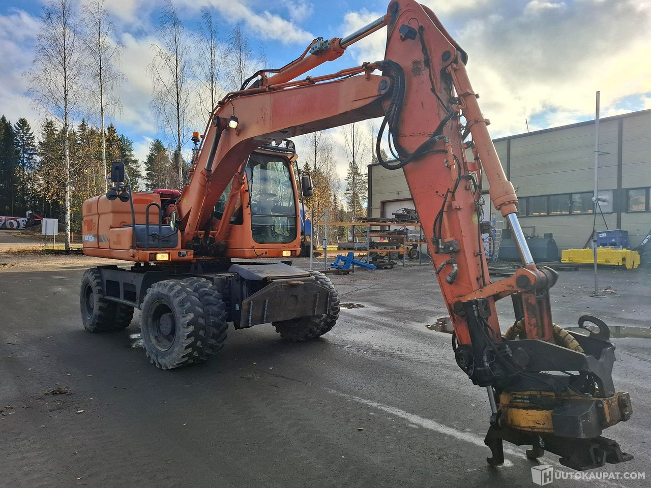 Doosan DX160W, 2009, Sonkajärvi - Τροχοφόρος εκσκαφέας: φωτογραφία 5 Doosan DX160W, 2009, Sonkajärvi - Τροχοφόρος εκσκαφέας: φωτογραφία 5