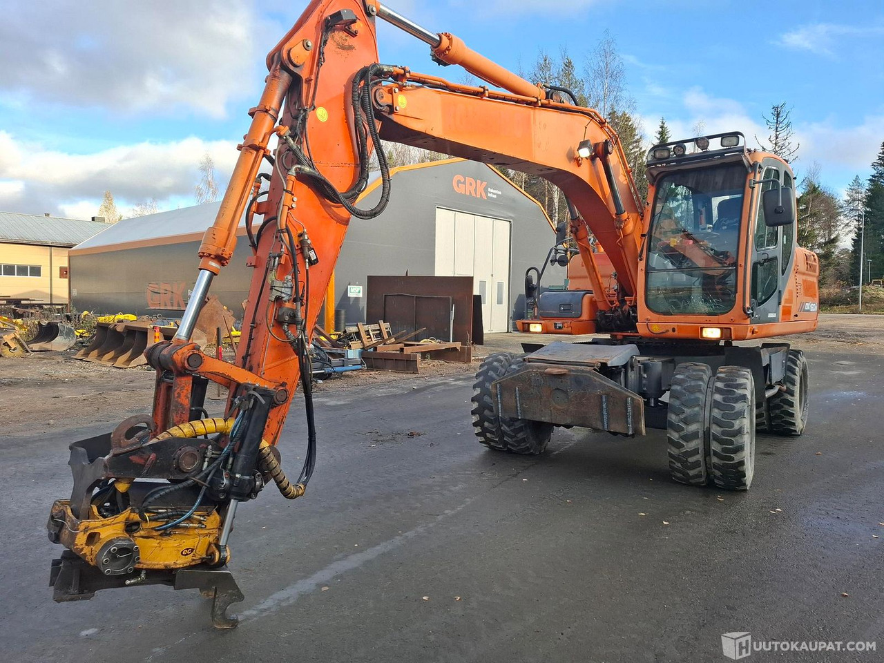 Doosan DX160W, 2009, Sonkajärvi - Τροχοφόρος εκσκαφέας: φωτογραφία 1 Doosan DX160W, 2009, Sonkajärvi - Τροχοφόρος εκσκαφέας: φωτογραφία 1