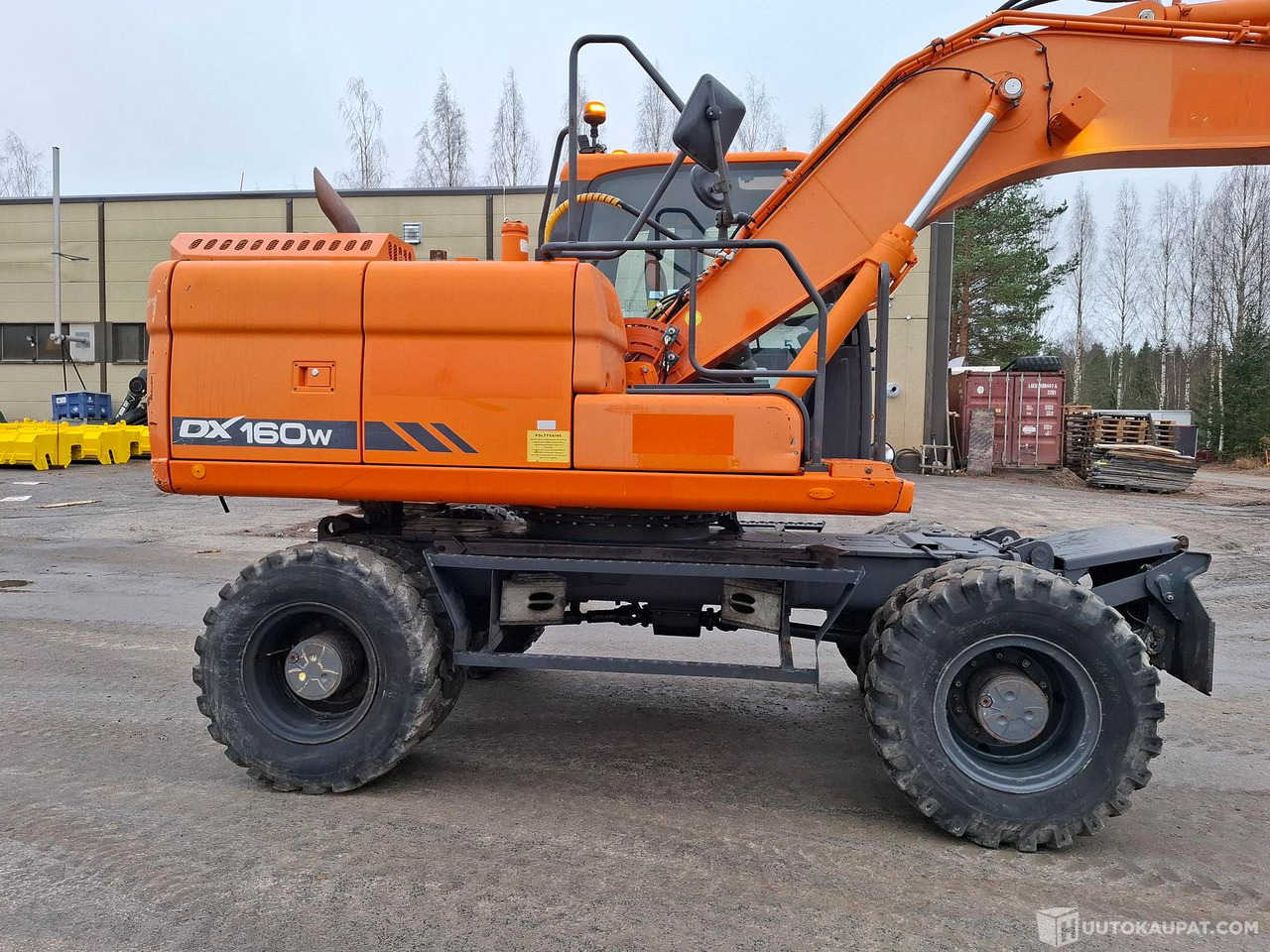 Doosan DX160W-3, 2013, Sonkajärvi - Τροχοφόρος εκσκαφέας: φωτογραφία 4 Doosan DX160W-3, 2013, Sonkajärvi - Τροχοφόρος εκσκαφέας: φωτογραφία 4