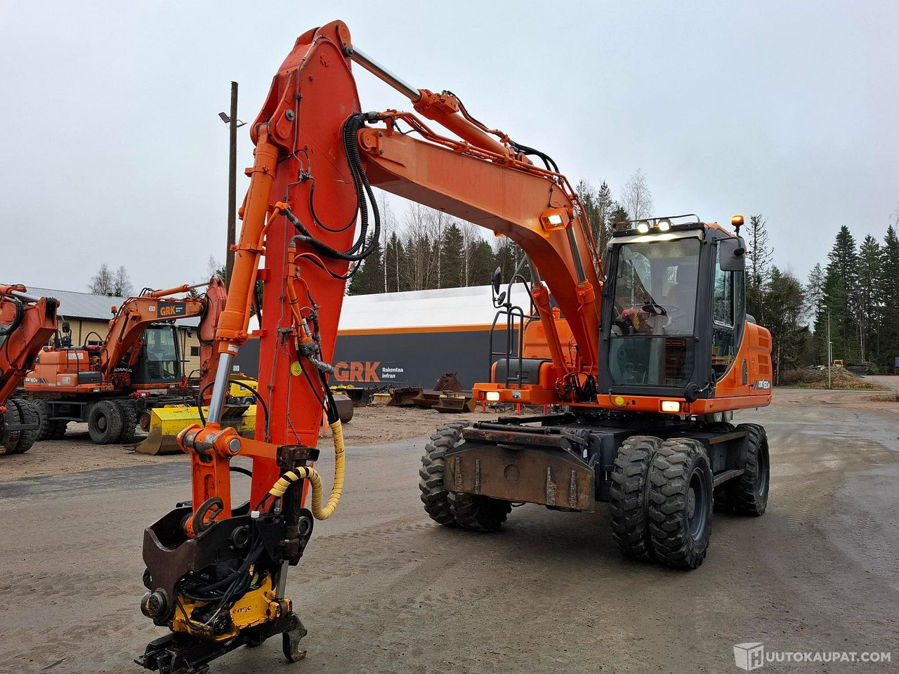 Doosan DX160W-3, 2013, Sonkajärvi - Τροχοφόρος εκσκαφέας: φωτογραφία 1 Doosan DX160W-3, 2013, Sonkajärvi - Τροχοφόρος εκσκαφέας: φωτογραφία 1