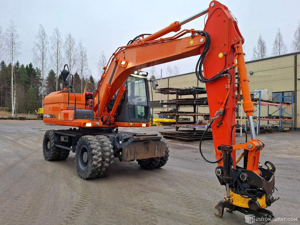 Doosan DX160W-3, 2013, Sonkajärvi - Τροχοφόρος εκσκαφέας: φωτογραφία 2 Doosan DX160W-3, 2013, Sonkajärvi - Τροχοφόρος εκσκαφέας: φωτογραφία 2