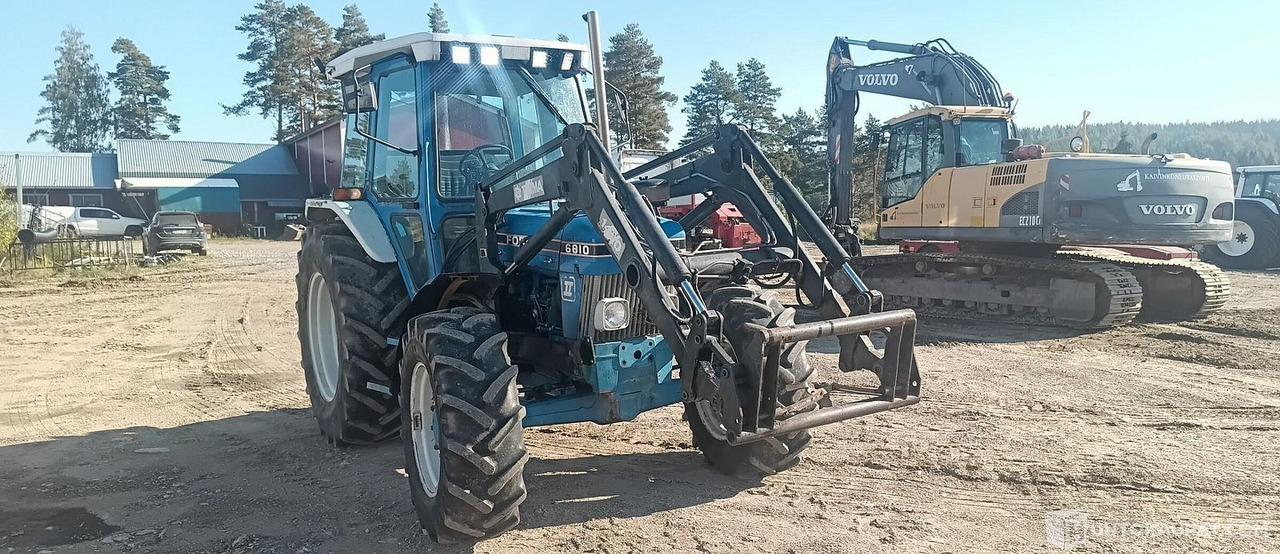 Ford 6610 MK II Turbo + Trima 1420, 1988, Diesel, 6 700 h, Leppävirta - Τρακτέρ: φωτογραφία 5 Ford 6610 MK II Turbo + Trima 1420, 1988, Diesel, 6 700 h, Leppävirta - Τρακτέρ: φωτογραφία 5