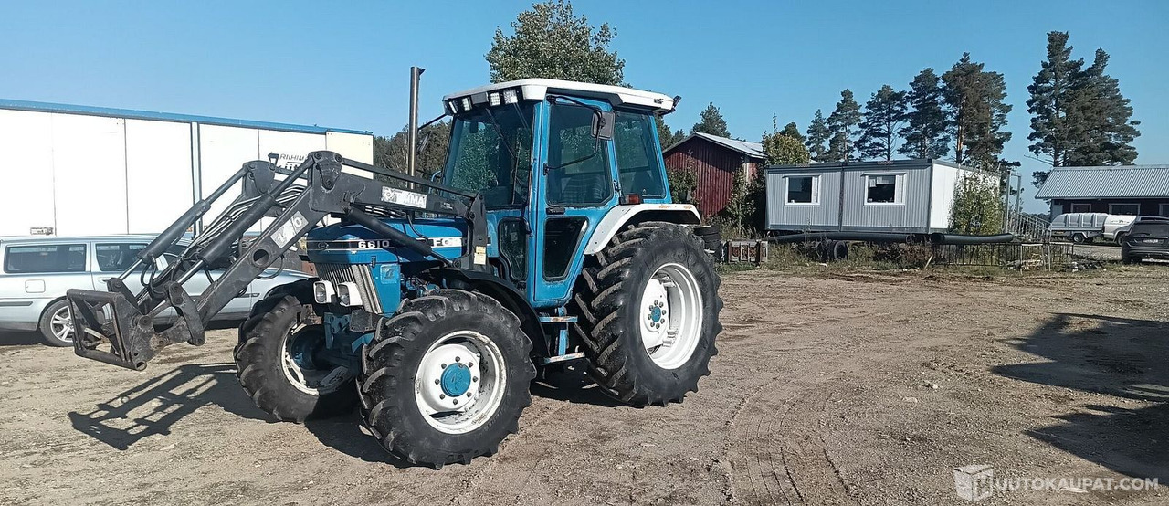 Ford 6610 MK II Turbo + Trima 1420, 1988, Diesel, 6 700 h, Leppävirta - Τρακτέρ: φωτογραφία 3 Ford 6610 MK II Turbo + Trima 1420, 1988, Diesel, 6 700 h, Leppävirta - Τρακτέρ: φωτογραφία 3