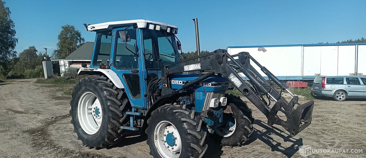 Ford 6610 MK II Turbo + Trima 1420, 1988, Diesel, 6 700 h, Leppävirta - Τρακτέρ: φωτογραφία 2 Ford 6610 MK II Turbo + Trima 1420, 1988, Diesel, 6 700 h, Leppävirta - Τρακτέρ: φωτογραφία 2