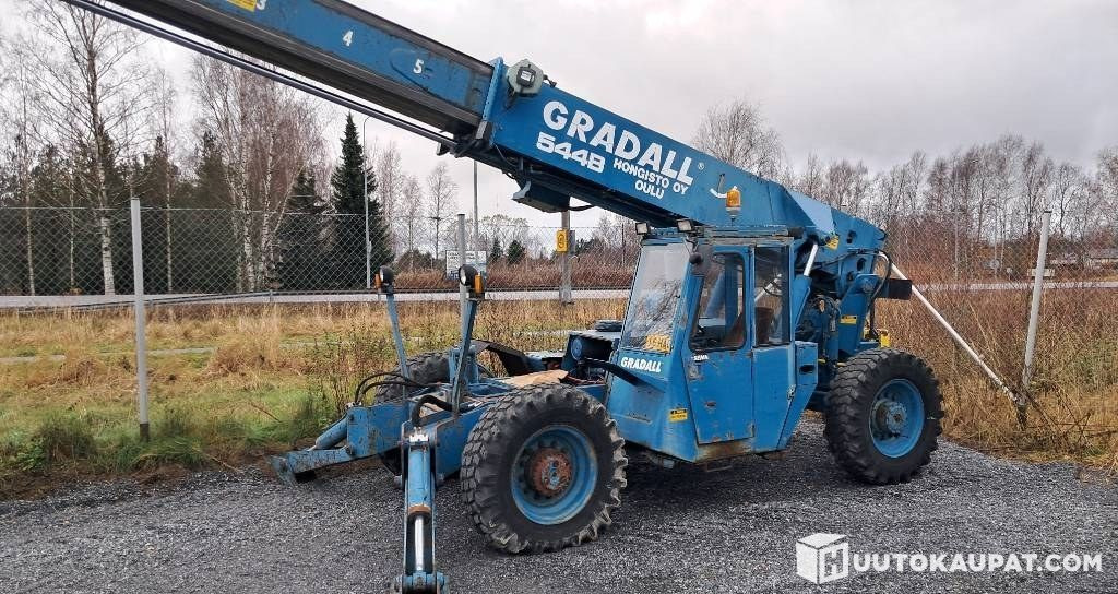 Gradall 544B telescopic handler, 1991, 3.9 L, Pori - Τηλεσκοπικός φορτωτής: φωτογραφία 1 Gradall 544B telescopic handler, 1991, 3.9 L, Pori - Τηλεσκοπικός φορτωτής: φωτογραφία 1