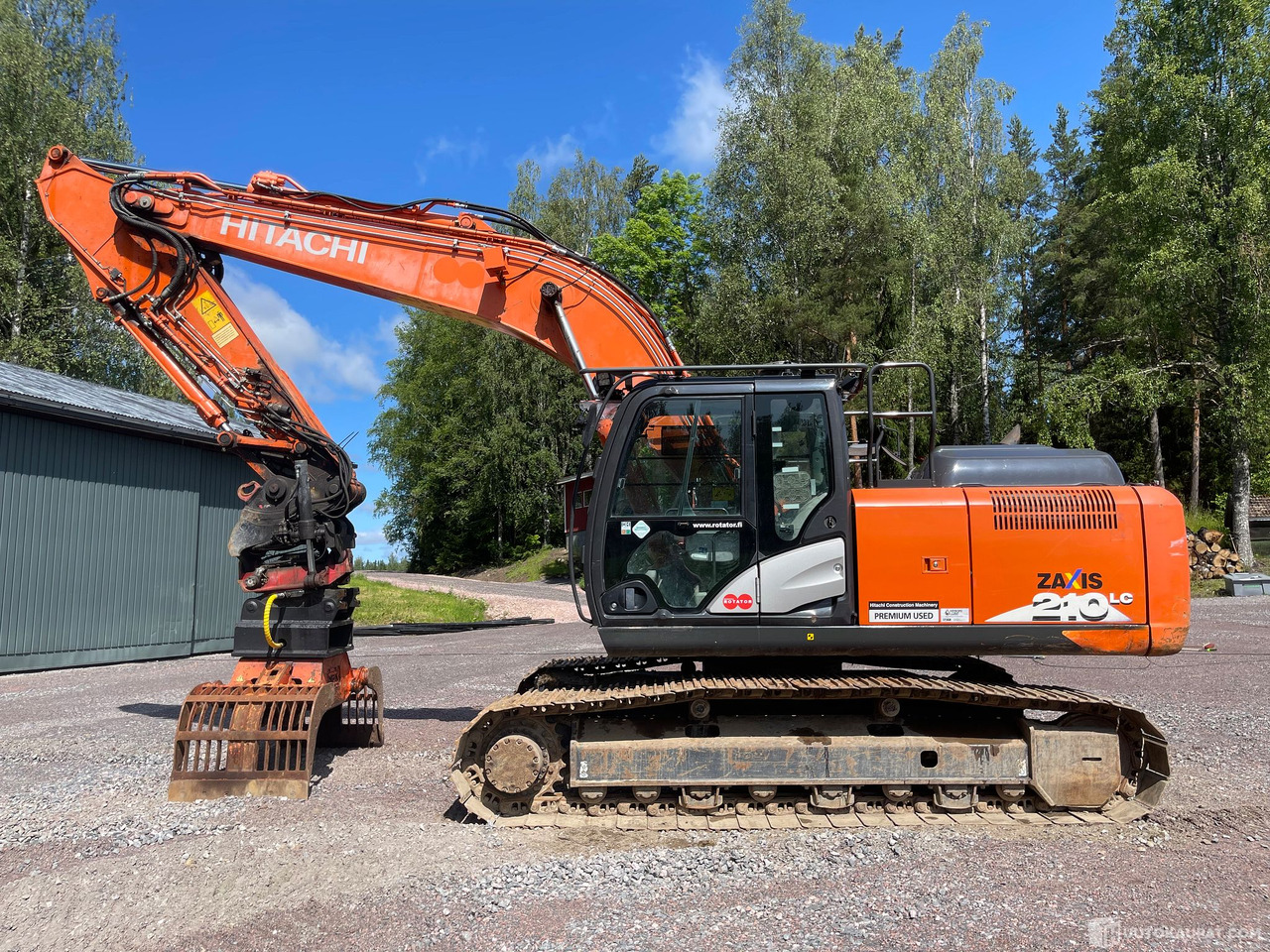 Hitachi ZX 210 LC-6, telakaivinkone, 2017, Lohja - Ερπυστριοφόρος εκσκαφέας: φωτογραφία 1 Hitachi ZX 210 LC-6, telakaivinkone, 2017, Lohja - Ερπυστριοφόρος εκσκαφέας: φωτογραφία 1