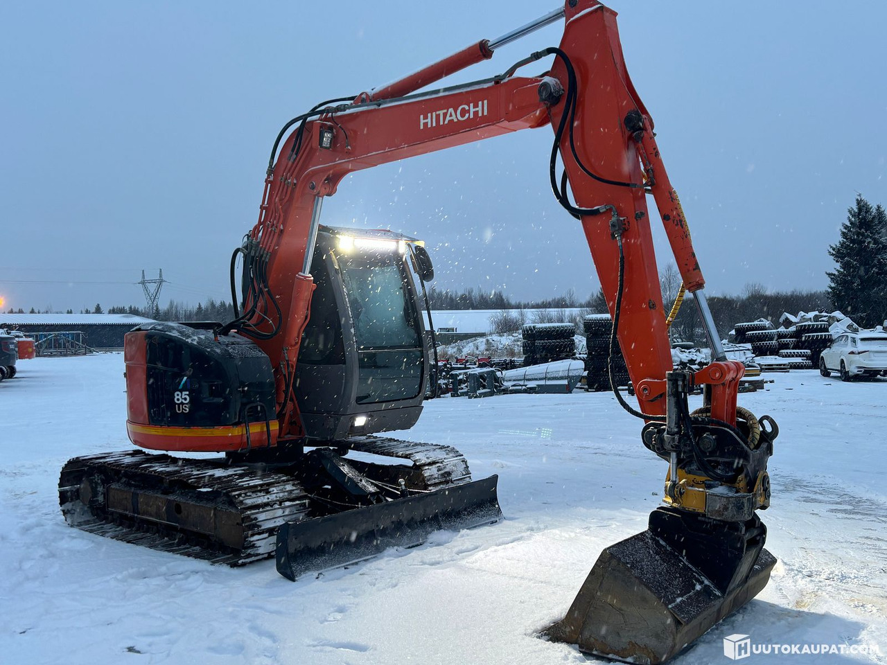 Hitachi Zaxis ZX85 with mono boom + Engcon. 2004. Tracked excavator., Tornio - Ερπυστριοφόρος εκσκαφέας: φωτογραφία 2 Hitachi Zaxis ZX85 with mono boom + Engcon. 2004. Tracked excavator., Tornio - Ερπυστριοφόρος εκσκαφέας: φωτογραφία 2