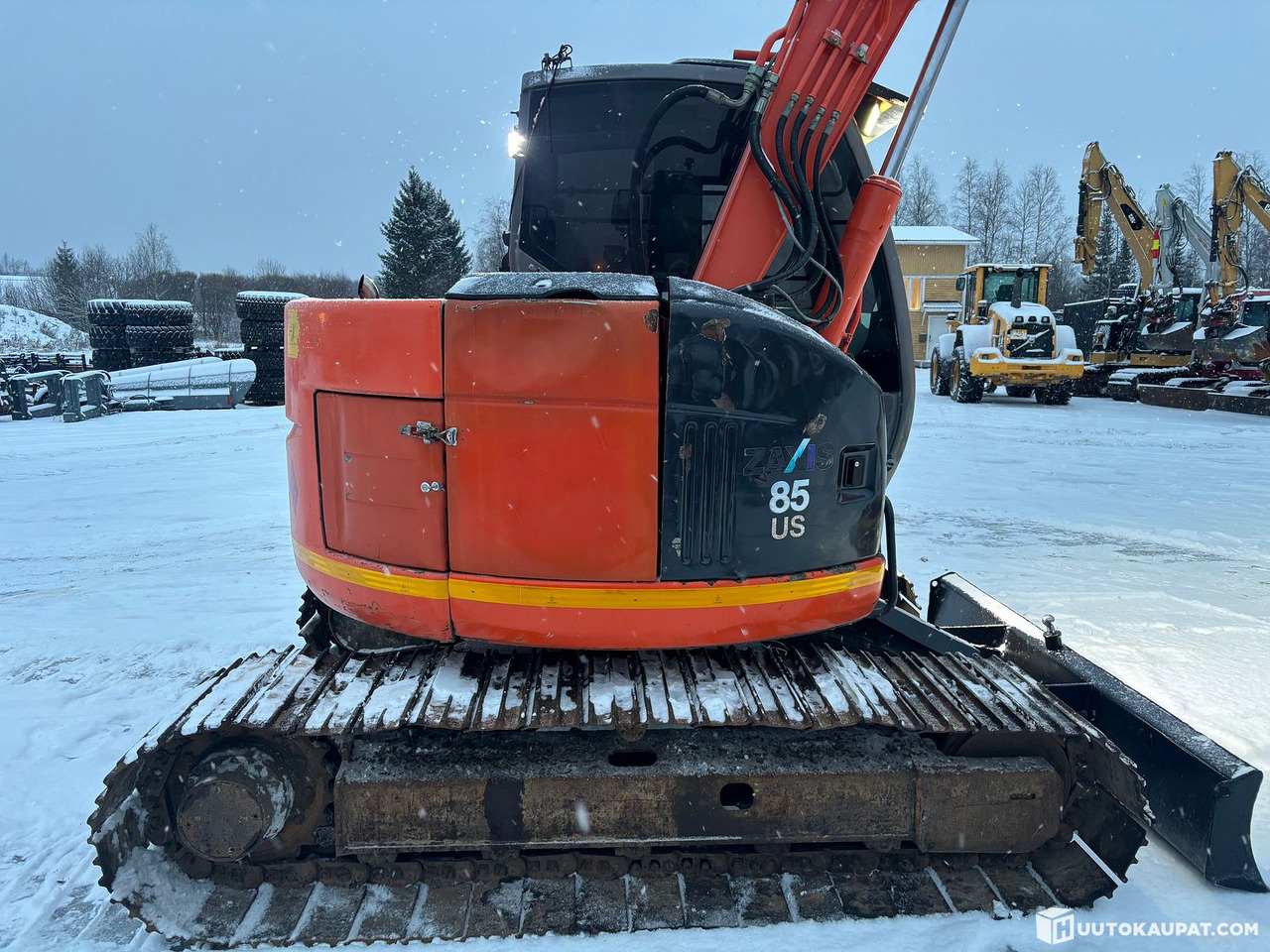 Hitachi Zaxis ZX85 with mono boom + Engcon. 2004. Tracked excavator., Tornio - Ερπυστριοφόρος εκσκαφέας: φωτογραφία 5 Hitachi Zaxis ZX85 with mono boom + Engcon. 2004. Tracked excavator., Tornio - Ερπυστριοφόρος εκσκαφέας: φωτογραφία 5