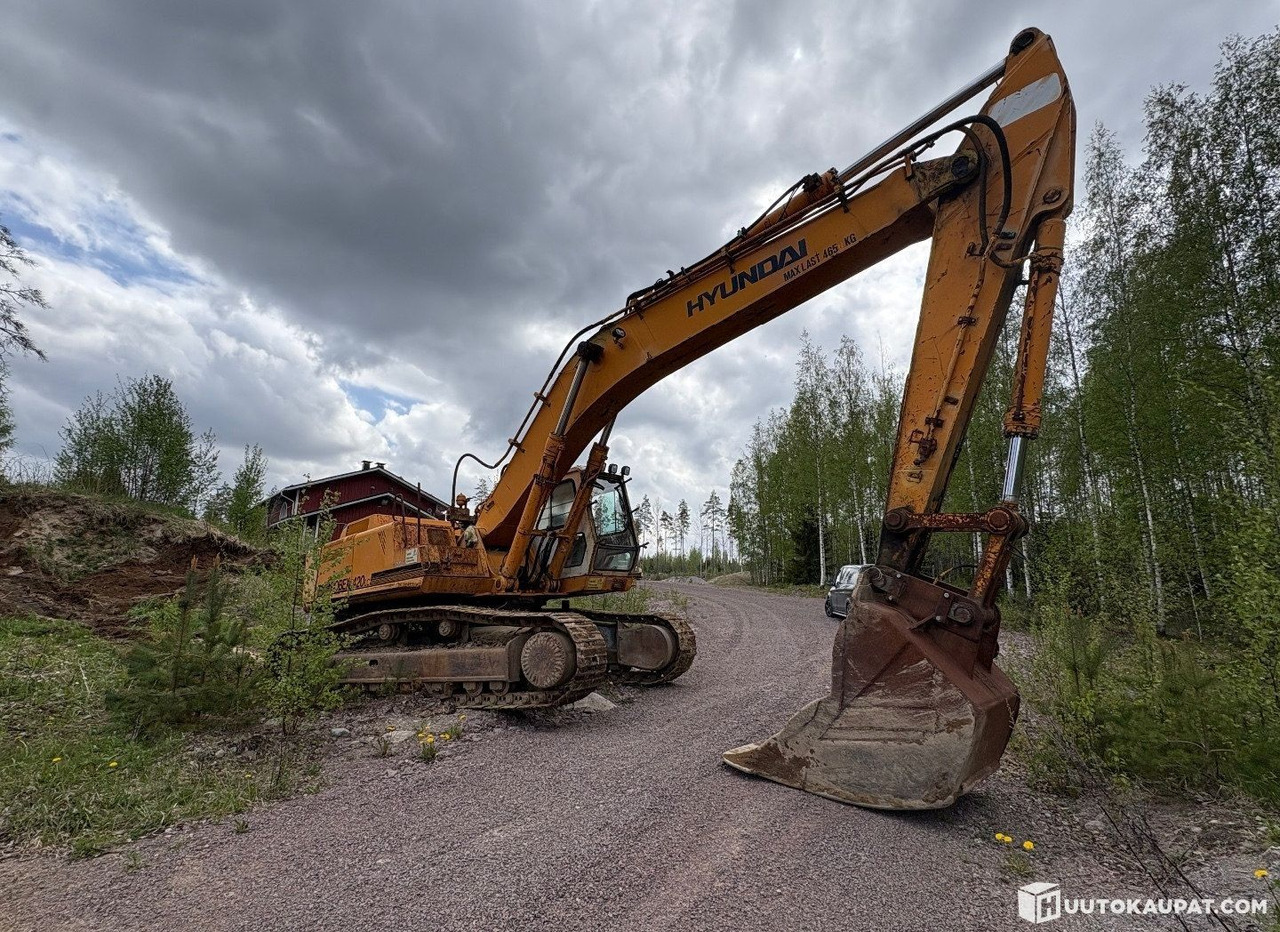 Hyundai Robex 420 LC, crawler excavator, 1995, Mäntsälä - Ερπυστριοφόρος εκσκαφέας: φωτογραφία 2 Hyundai Robex 420 LC, crawler excavator, 1995, Mäntsälä - Ερπυστριοφόρος εκσκαφέας: φωτογραφία 2