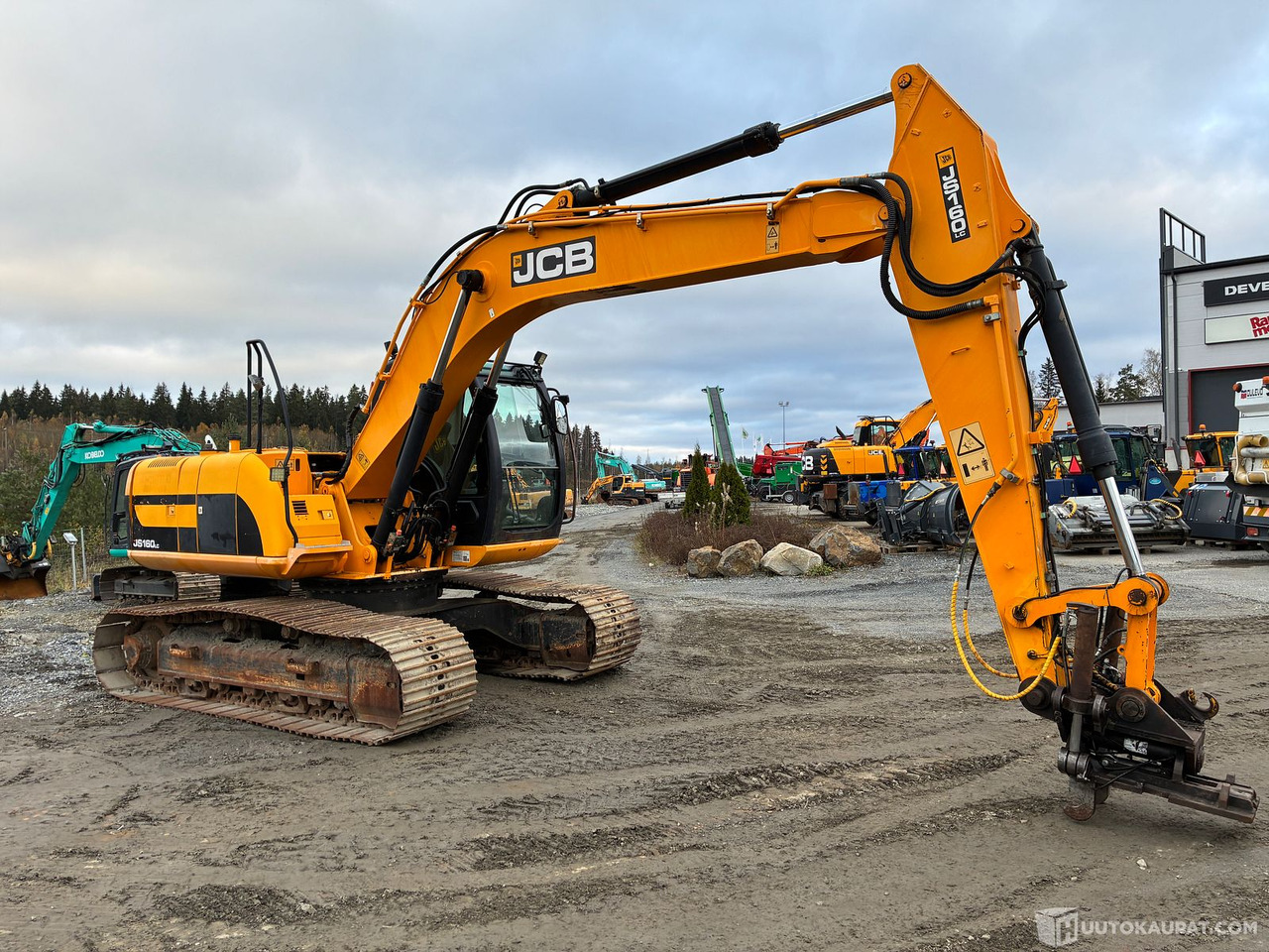 JCB JS 160 lc, 2011 Tela alustainen Kaivinkone WTK, Lempäälä - Ερπυστριοφόρος εκσκαφέας: φωτογραφία 4 JCB JS 160 lc, 2011 Tela alustainen Kaivinkone WTK, Lempäälä - Ερπυστριοφόρος εκσκαφέας: φωτογραφία 4