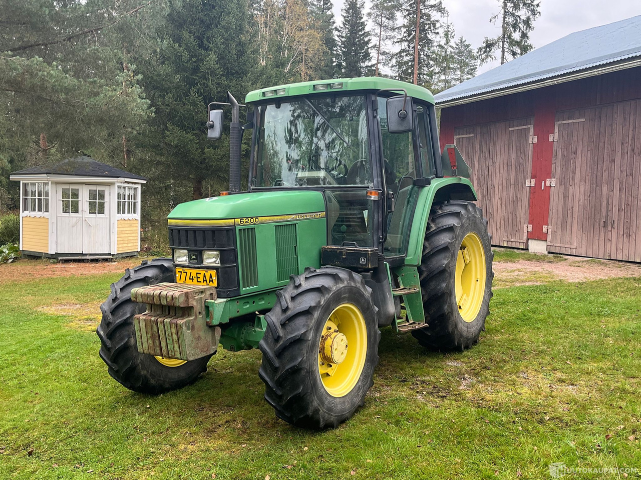 John Deere 6200-M-4X4/240, traktori, 1997, Salo - Γεωργικά μηχανήματα: φωτογραφία 1 John Deere 6200-M-4X4/240, traktori, 1997, Salo - Γεωργικά μηχανήματα: φωτογραφία 1