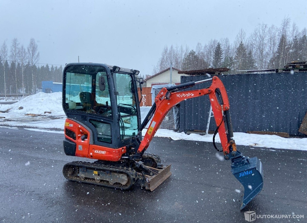 Kubota KX018-4, 2016, Diesel, 1 980 h Kaivinkone, Virrat - Μίνι εκσκαφέας: φωτογραφία 2 Kubota KX018-4, 2016, Diesel, 1 980 h Kaivinkone, Virrat - Μίνι εκσκαφέας: φωτογραφία 2