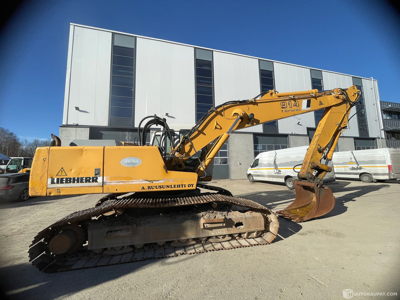 Liebherr R 914 Kaivinkone, Tuusula - Ερπυστριοφόρος εκσκαφέας: φωτογραφία 4 Liebherr R 914 Kaivinkone, Tuusula - Ερπυστριοφόρος εκσκαφέας: φωτογραφία 4