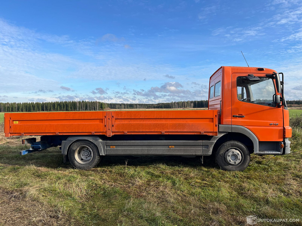 Mercedes-Benz Atego avolavakuorma-auto, 2006, Sysmä - Φορτηγό με ανοιχτή καρότσα: φωτογραφία 3 Mercedes-Benz Atego avolavakuorma-auto, 2006, Sysmä - Φορτηγό με ανοιχτή καρότσα: φωτογραφία 3