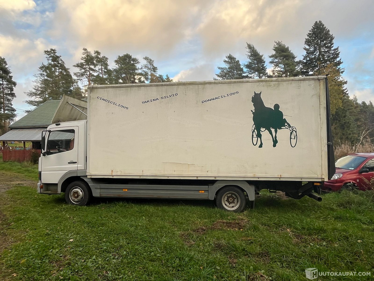 Mercedes-Benz Atego, hevoskuljetusauto, 2000, Inkoo - Φορτηγό: φωτογραφία 5 Mercedes-Benz Atego, hevoskuljetusauto, 2000, Inkoo - Φορτηγό: φωτογραφία 5
