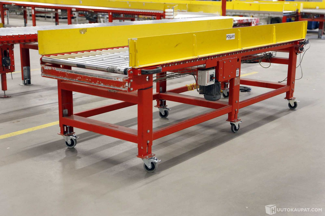 Moottoroitu, liikuteltava rullakuljetin, Ferroplan Oy. LGS6021, Vantaa - Άλλα μηχανήματα: φωτογραφία 1 Moottoroitu, liikuteltava rullakuljetin, Ferroplan Oy. LGS6021, Vantaa - Άλλα μηχανήματα: φωτογραφία 1