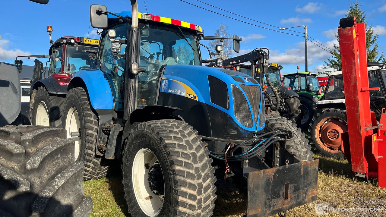 New Holland 6080, 2010, 9 000 h, AURAUSVARUSTUS, Kouvola - Τρακτέρ: φωτογραφία 1 New Holland 6080, 2010, 9 000 h, AURAUSVARUSTUS, Kouvola - Τρακτέρ: φωτογραφία 1