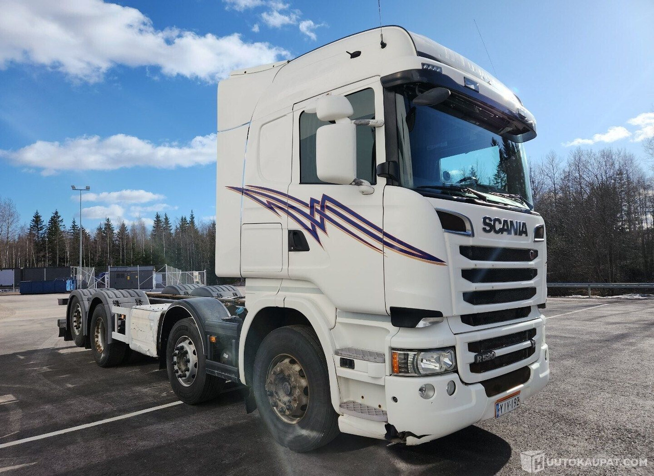 Scania R520 2+2 Alusta, 2015, 16.0 l, Diesel, 880 000 km, Vantaa - Φορτηγό σασί: φωτογραφία 4 Scania R520 2+2 Alusta, 2015, 16.0 l, Diesel, 880 000 km, Vantaa - Φορτηγό σασί: φωτογραφία 4