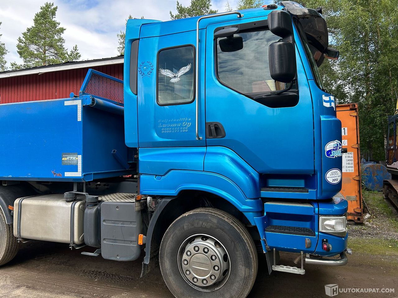 Sisu R500E 13M & Jyki 4-akselinen kasettiyhdistelmä, 2008, Kauhava - Φορτηγό ανατρεπόμενο: φωτογραφία 4 Sisu R500E 13M & Jyki 4-akselinen kasettiyhdistelmä, 2008, Kauhava - Φορτηγό ανατρεπόμενο: φωτογραφία 4