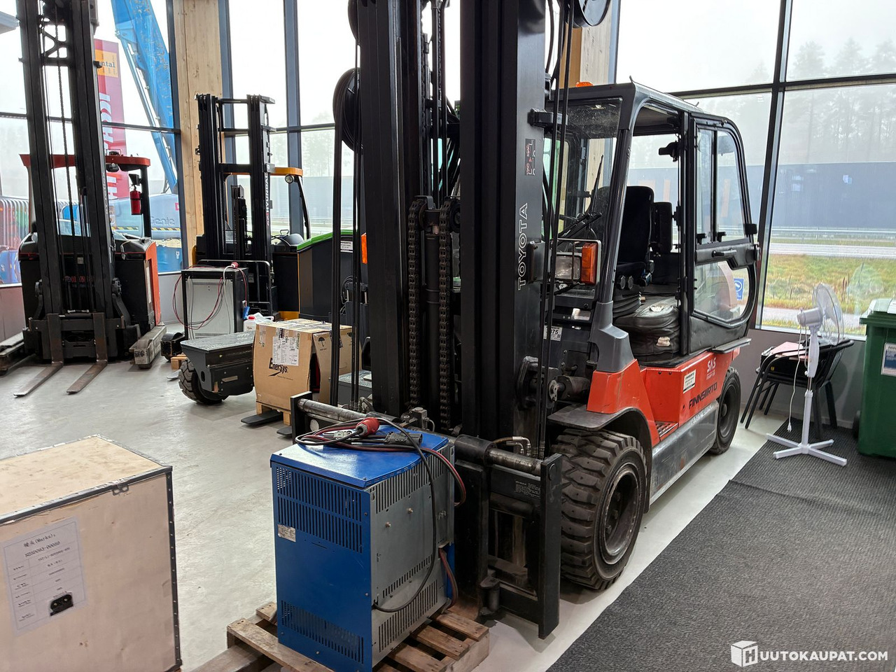 Toyota 7 FB MF 50, 2007 Electric forklift, Lieto - Ηλεκτροκίνητο περονοφόρο: φωτογραφία 3 Toyota 7 FB MF 50, 2007 Electric forklift, Lieto - Ηλεκτροκίνητο περονοφόρο: φωτογραφία 3
