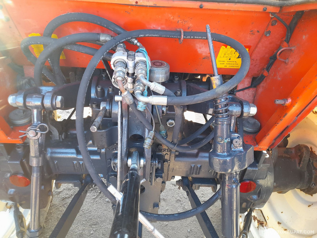 Τρακτέρ Traktori Valmet 504 1984 etukuormaajalla. Katso videot! MTK25, Forssa: φωτογραφία 14