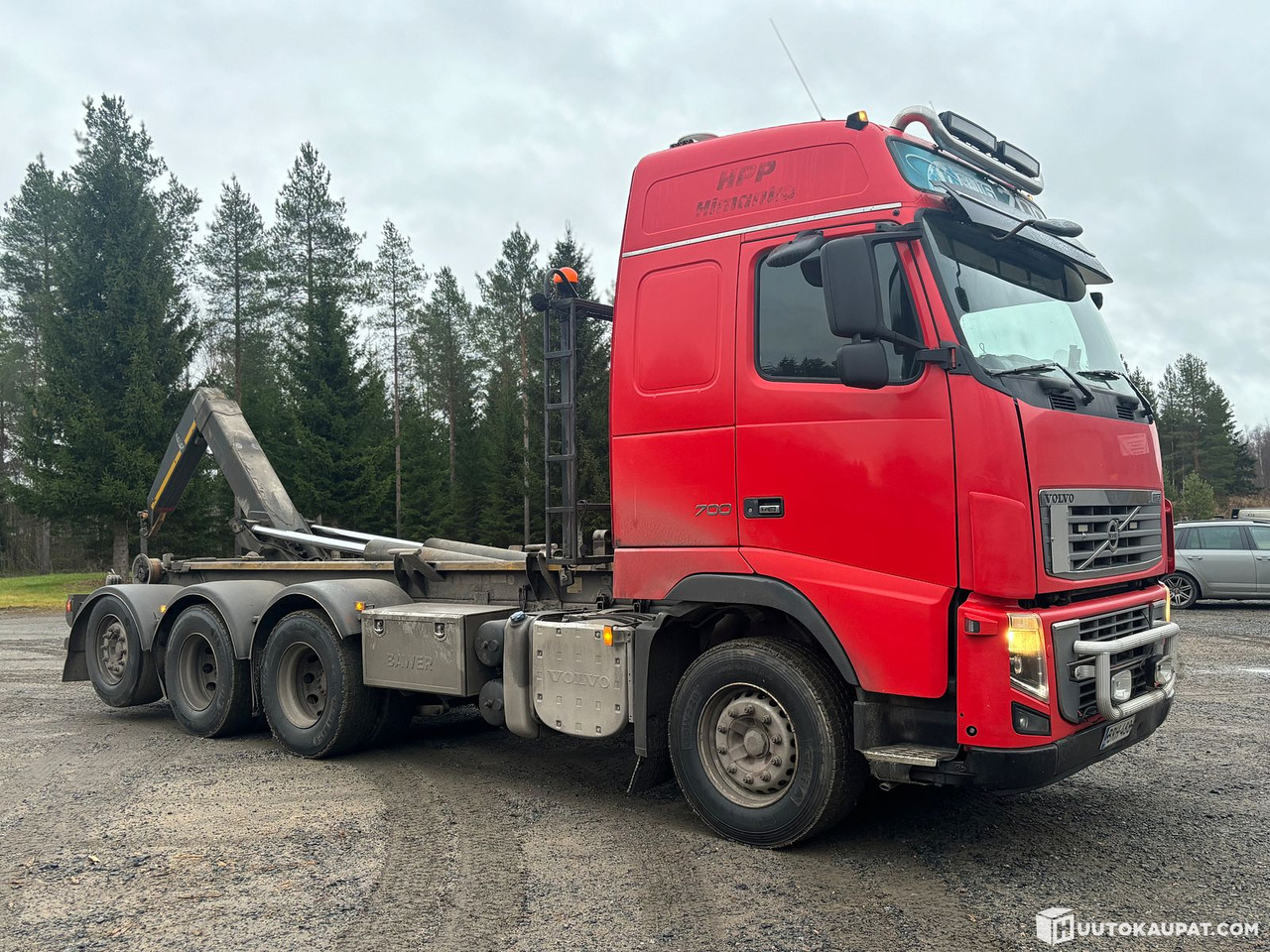 Volvo FH16 hooklift truck. 2010, Kalajoki - Φορτηγό φόρτωσης γάντζου: φωτογραφία 1 Volvo FH16 hooklift truck. 2010, Kalajoki - Φορτηγό φόρτωσης γάντζου: φωτογραφία 1